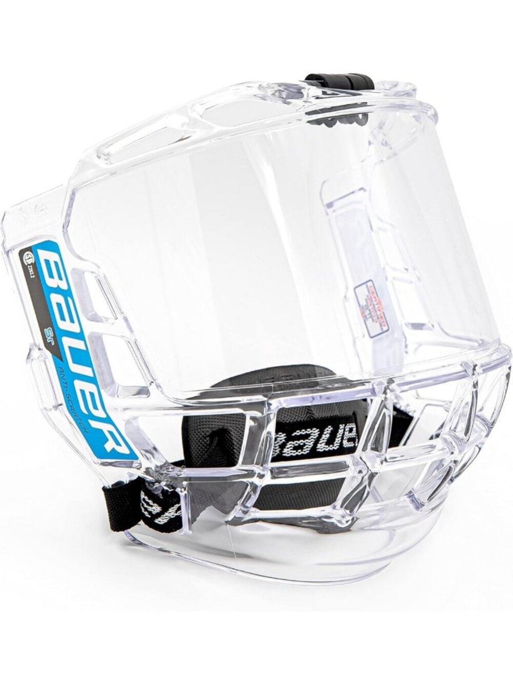 Full Face Shield Visor for Hockey - Clear Protective Gear, Anti-Fog, Adjustable